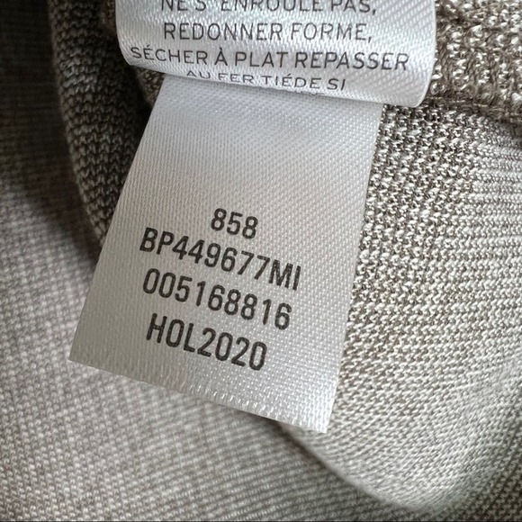 NWT NEW BP Nordstrom 90’s Vibes Cropped Long Sleeve Top Size XL - Picture 7 of 7